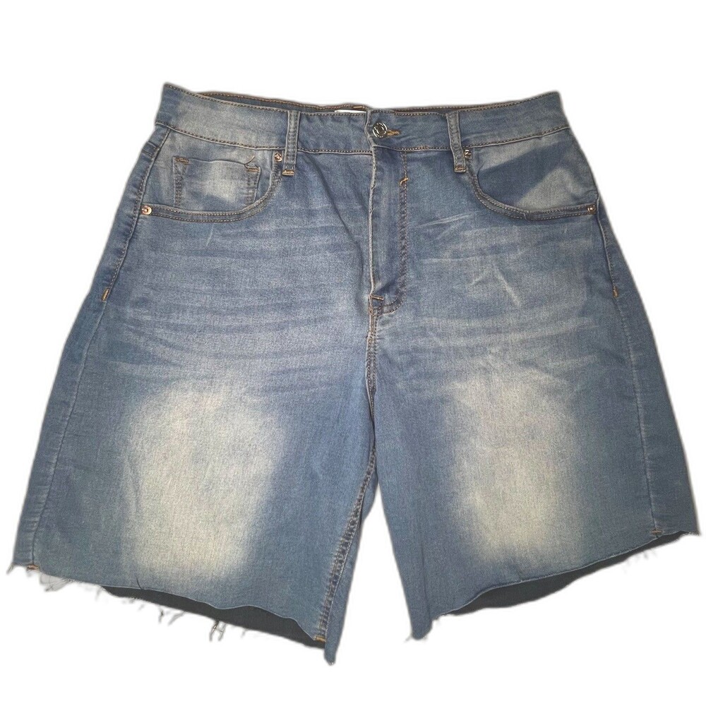 Vigoss Baggy Bermuda Jorts Cutoff 13/31 Distressed